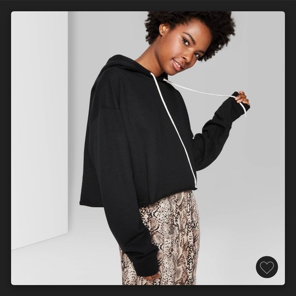 Wild Fable Cropped Hoodie